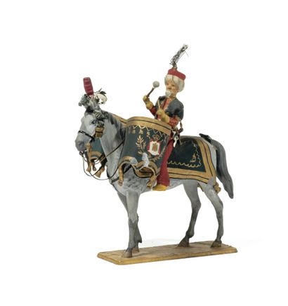 null Métayer. The Chasseurs à cheval of the Imperial Guard. One of the timpanists...