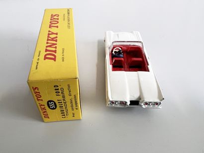 null Dinky Toys. FORD THUNDERBIRD Convertible white / 1. Ref. 555. New (small chips)...
