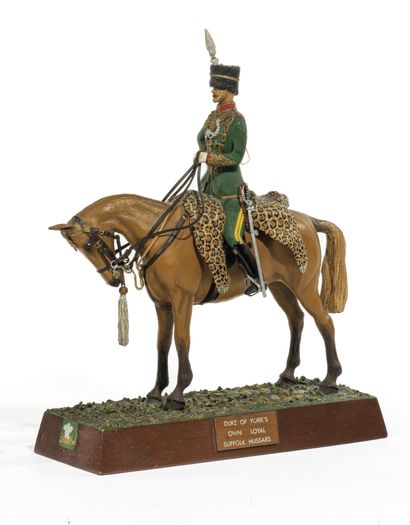 null Armée Britannique (XIXème - XXème siècle). Cavalier hussard. «Duke of York’s...