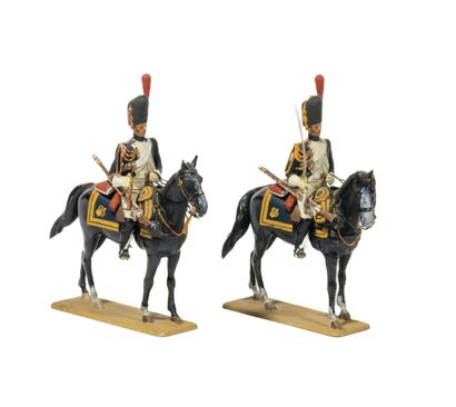 Métayer. The horse grenadiers of the Imperial...