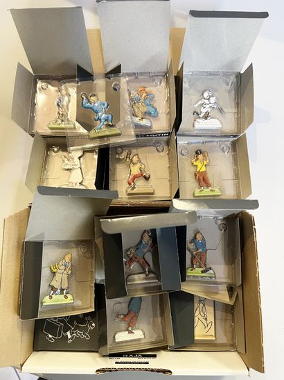 Figurines Hergé. Archives Tintin / 1. 14...