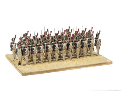 null Métayer. The 1st Regiment of Foot Grenadiers of the Imperial Guard. On three...
