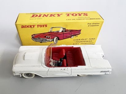 null Dinky Toys. FORD THUNDERBIRD Cabriolet blanche / 2. Réf. 555. Neuve (petits...