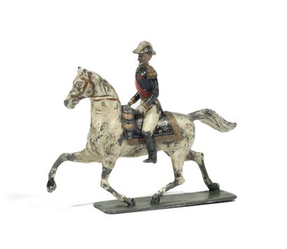 null C.B.G. Mignot. 4ème grandeur. Armée française 1883. 3 cavaliers. Général avec...