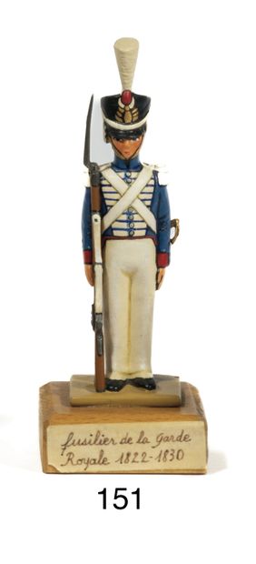 null Jean-Pierre FEIGLY. Restauration. Fusilier de la Garde Royale (1822-1830). (1...