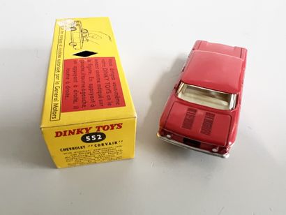 null Dinky Toys. CHEVROLET CORVAIR red / 1. 552. New in box.
