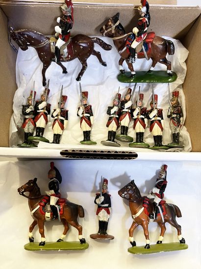 null Quiralu. Republican Guard. 4 horsemen and 10 pedestrians. Repainted for the...