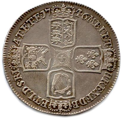 null ANGLETERRE - GEORGES II 1727-1760

Couronne d'argent 1746 LIMA “DECIMO NONO”....