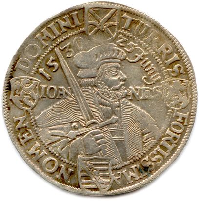 null ALLEMAGNE - SAXE - JOHANN GEORG 1615-1656

Demi-thaler d'argent 1630 Dresde....