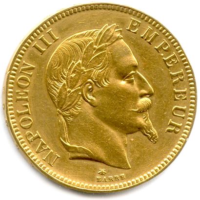 NAPOLÉON III 1852-1870

100 Francs or (tête...