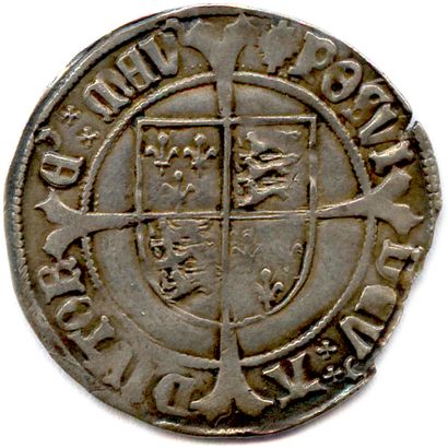 null ANGLETERRE - HENRI VII TUDOR Fils de Edmond Tudor et Margaret Beaufort 1485-1509

Groat...