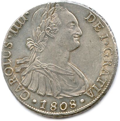 PÉROU - CHARLES IV 1788-1808

8 Reales d'argent...