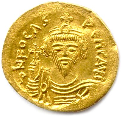 null PHOCAS 23 November 602 - 5 October 610

d N FOCAS PERP AVG. His bust cuirassed...