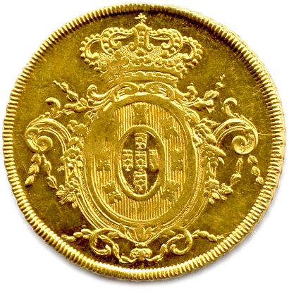 null BRÉSIL - JEAN VI Régent 1805-1808

4000 Reis d'or 1808 Rio. (14,37 g) ♦ Fr 93...