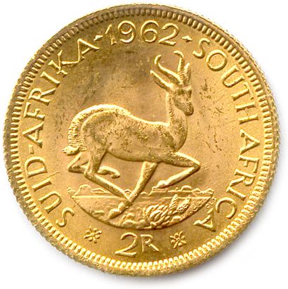 null AFRIQUE DU SUD 1960-

2 Rand or 1962. Buste de Jan Van Riebeeck. (8,00 g) ♦...