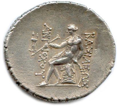 null ROYAUME DE SYRIE - ANTIOCHUS III LE GRAND 222-187

Sa tête ceinte d'un bandeau....