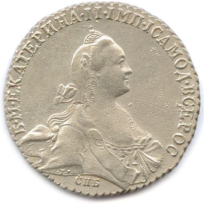 RUSSIE - CATHERINE II 1762-1796

Rouble d'argent...
