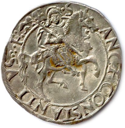null ITALIE - CARMAGNOLE - LOUIS II Marquis de Saluces 1475-1504

Cavalotto d'argent...