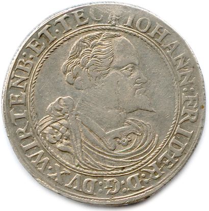 null ALLEMAGNE - WURTTEMBERG IOHANN FRIEDRICH 1608-1628

Thaler d'argent aux armes...