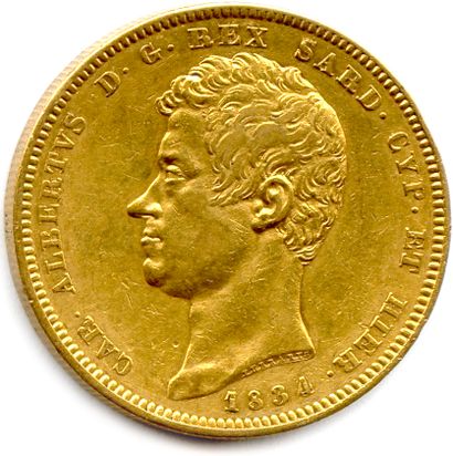 ITALIE - CHARLES ALBERT 1831-1849

100 Lire...