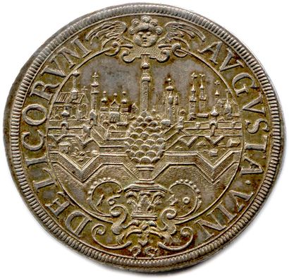 null GERMANY - AUGSBURG Free city 

Silver thaler in the name of FERDINAND III 1640....