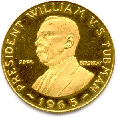 LIBÉRIA 1847-

Thirty (30) Dollars or 1965....