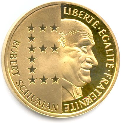null 227 Ve RÉPUBLIQUE 1958-

10 Francs or Robert Schumann 1986. (6,44 g) 

Flan...
