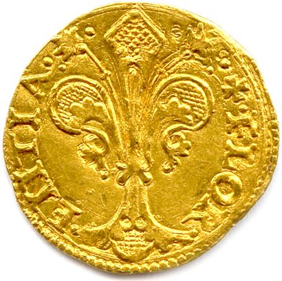 null ITALIE - FLORENCE RÉPUBLIQUE 1189-1533

Florin d'or non daté (écu au lion et...