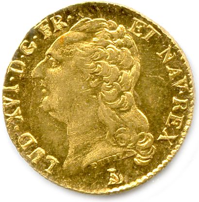 null LOUIS XVI 1774-1793

Louis d'or au buste nu 1786 T = Nantes. (7,65 g) ♦ Dy 1707...