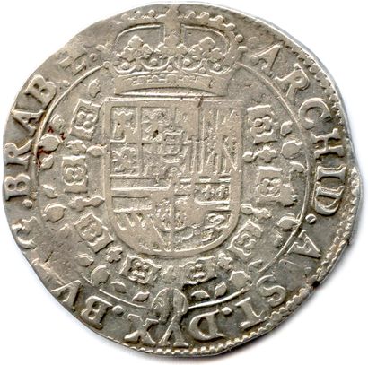 null BELGIQUE - BRABANT - PHILIPPE IV d'Espagne 1621-1665

Patagon d'argent 1633...