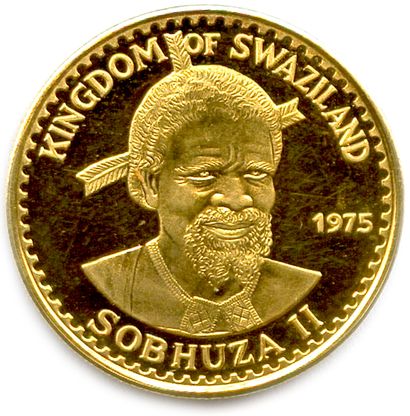SWAZILAND 1975-

100 Emal Angeni or 1975....
