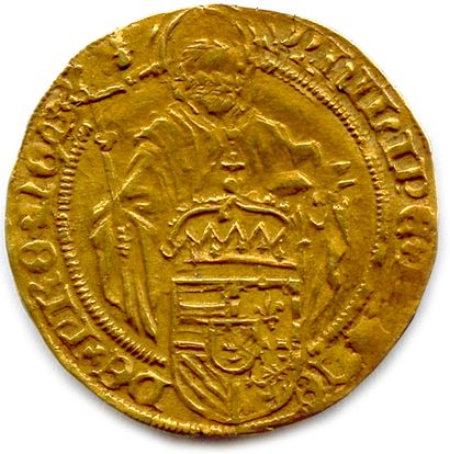 null BELGIQUE - FLANDRE - PHILIPPE LE BEAU 1482-1506

Florin d'or non daté (1500-1506)...