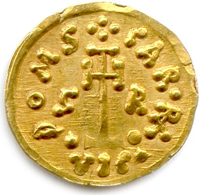 null ITALIE - BÉNÉVENT - GRIMOALD III Prince Lombard 788-792

Tremissis (tiers de...