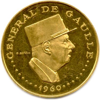 TCHAD 1960-

10.000 Francs or 1960. Général...