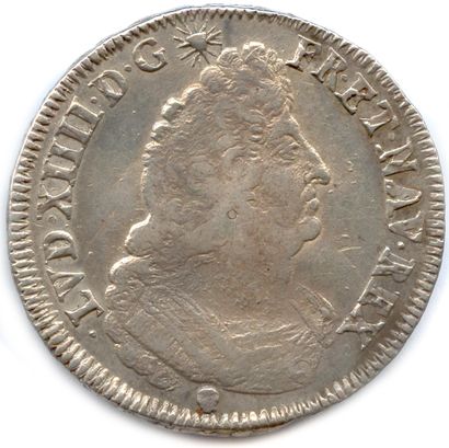 LOUIS XIV 1643-1715

Écu d'argent aux Palmes...