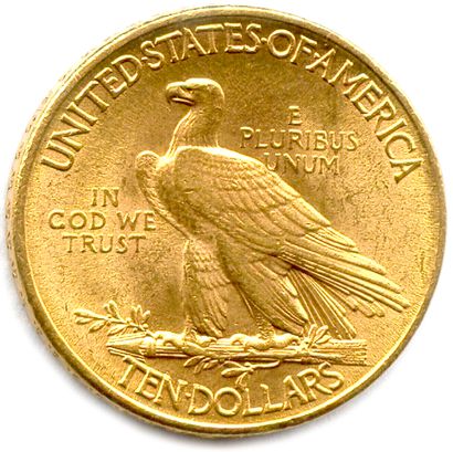 null ÉTATS-UNIS D'AMÉRIQUE 

10 Dollars or (Indien) 1910 Philadelphie. (16,73 g)...