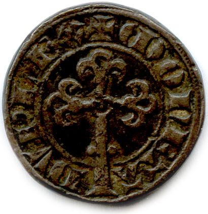 null PHILIPPE VI DE VALOIS 1328-1350

✠ PHILIPPVS FRAN. Couronne fleurdelisée portant...
