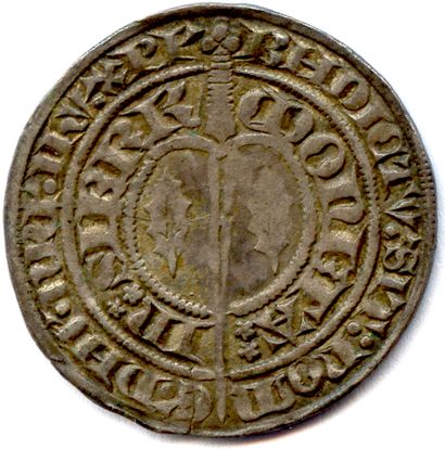 null LORRAINE Duché - CHARLES II 1390-1431

Gros d’argent non daté. Sierck. (2,38...