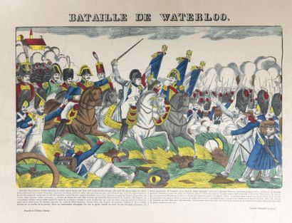 PELLERIN (à Épinal). La bataille de Waterloo....
