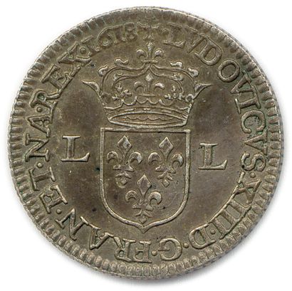 LOUIS XIII 1610-1643
+ LVDOVICVS. XIII. D....