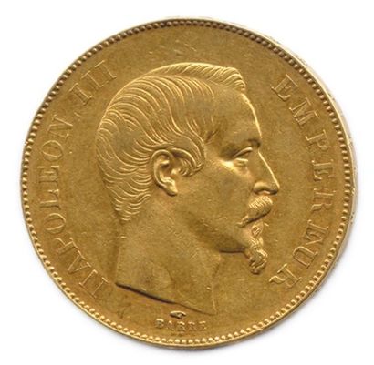 NAPOLÉON III (1852-1870) 50 Francs or 1857...