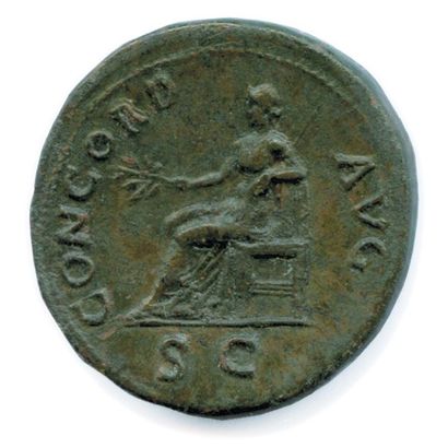 null GALBA Servius Sulpicius Galba 3 avril 68 - 15 janvier 69 Sa tête laurée à gauche....