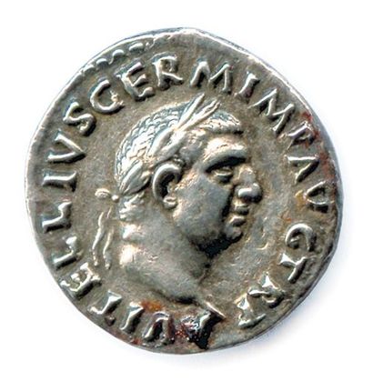 null VITELLIUS Aulus Vitellius 2 janvier - 20 décembre 69 Sa tête laurée à droite....