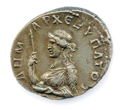 null TRAJAN Marcus Ulpius Traianus 25 janvier 98 - 8 août 117 Légende: AYTOKP KAIC...