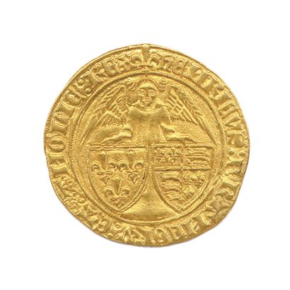 null HENRI VI roi de France et d’Angleterre (1422 - 1453) 

Angelot d’or (24 mai...