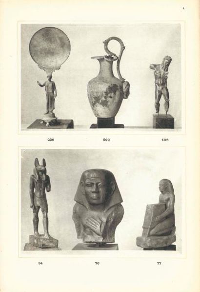 null Antiquités égyptiennes, grecques et romaines provenant de la collection Hirsch....
