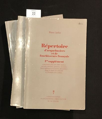 null Jarlier. (P.). Répertoire d’arquebusiers et les fourbisseurs français. Contenant...