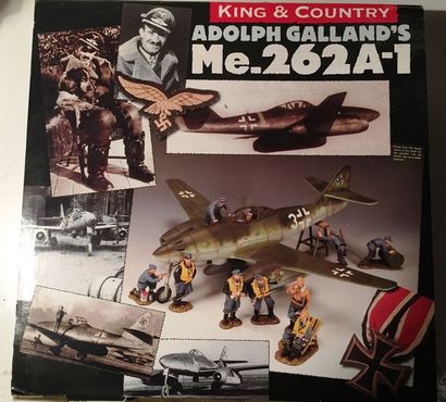 null King & Country - 2ème Guerre Mondiale - Allemagne - Messerschmitt ME 262 A1....