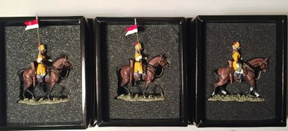 null King & Country - Colonies Britanniques / 1. 3 cavaliers du Skinner Horse régiment...