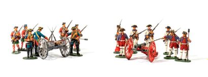 null « Frontline Figures » - 1754-63 French and Indian war / 3. Artillerie Française...